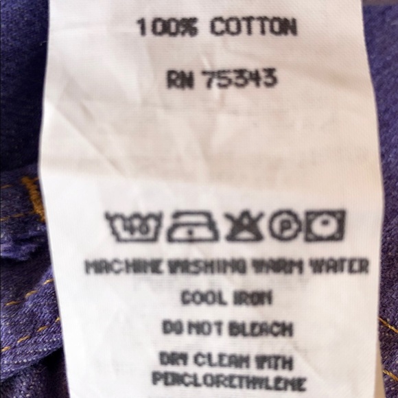 Vtg Replay Bootcut Distressed Jeans Italy NWTs - Picture 7 of 7